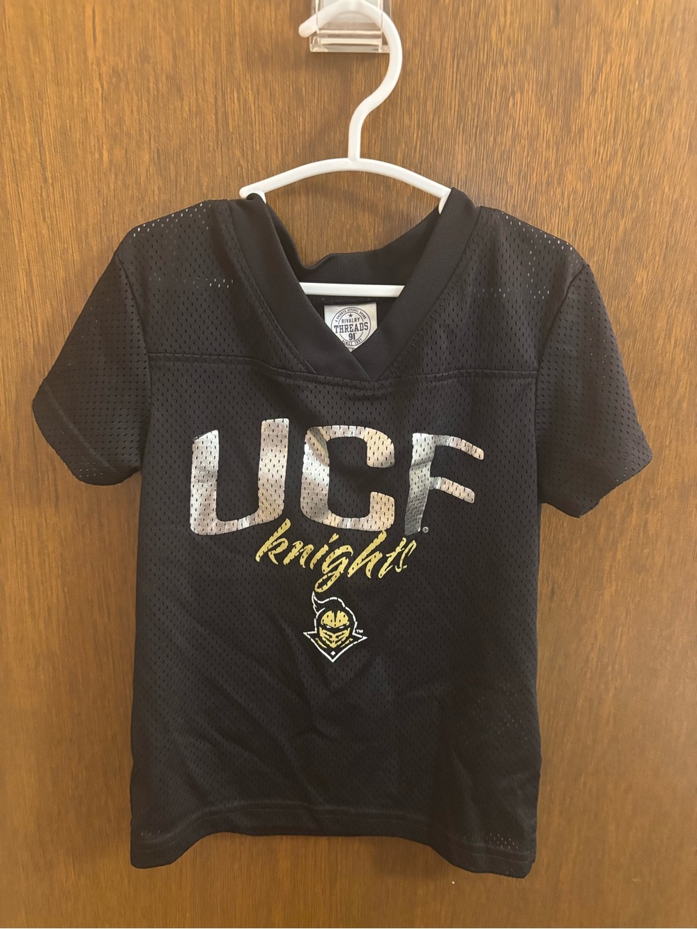 Rivalry Threads Black UCF Knights Youth Mesh Jersey